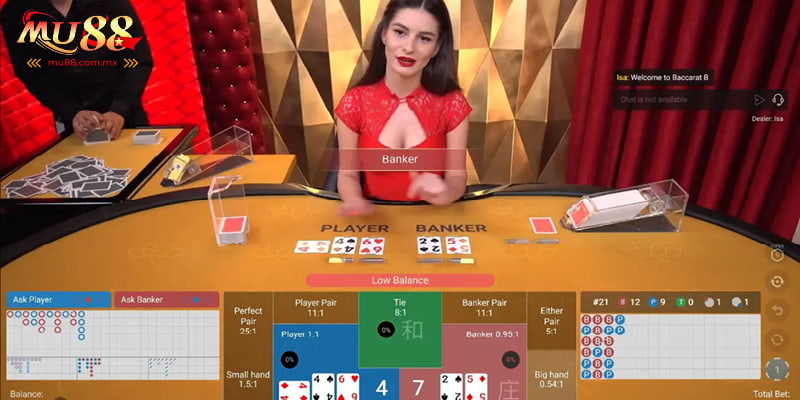 Live Baccarat Full HD tại sảnh AG