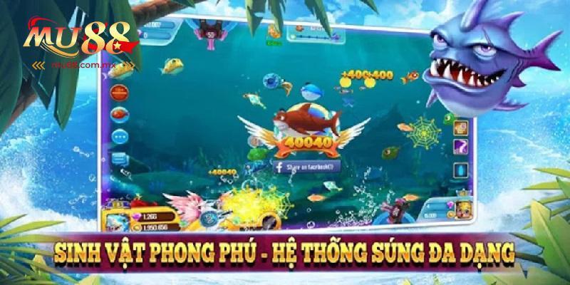 Thông tin về sảnh Bắn cá TP Mu88