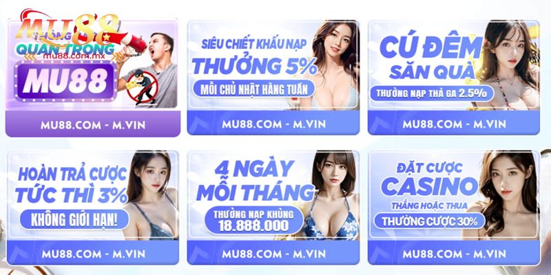 Khuyến mãi hot tại nhà cái